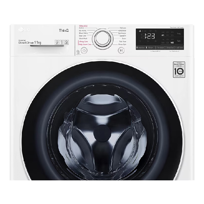 LG Mesin Cuci Front Loading AI DD Steam 11 KG - FV1411S5WN